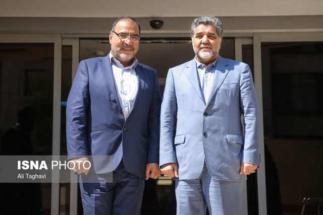 حضور استاندار تهران در ایسنا به مناسبت روز خبرنگار