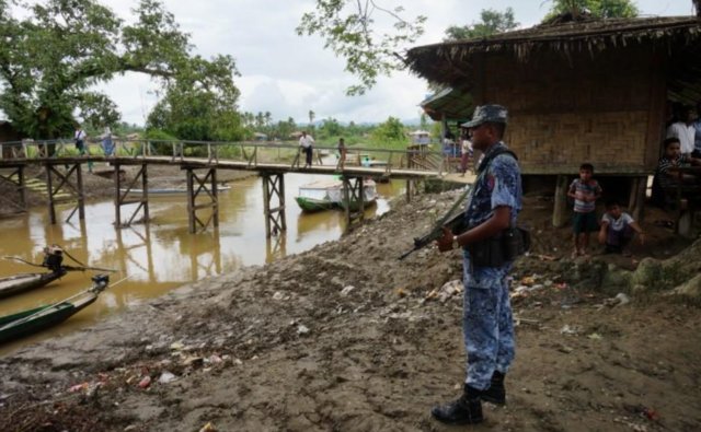 اعزام صدها نیرو به راخین میانمار در پی افزایش تنش‌ها