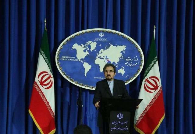 بهرام قاسمی: سیاست ایران افزایش تنش در منطقه نیست