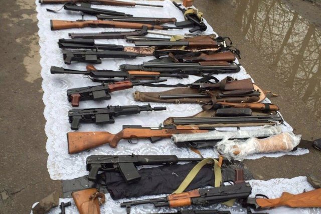 کشف ۸ قبضه سلاح توسط مرزبانان آذربایجان غربی