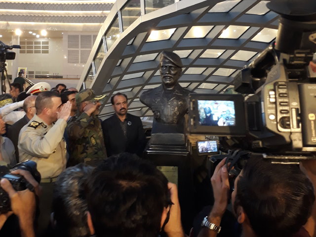 سردیس شهید محسن قوطاسلو رونمایی شد