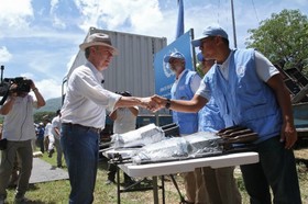 پایان روند انهدام سلاح‌های فارک تحت نظر سازمان ملل در کلمبیا