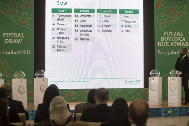 گروه تیم‌های ملی فوتسال ایران در مسابقات عشق‌آباد مشخص شد 