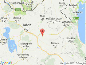 زلزله ۴/۹ ریشتری در شربیان آذربایجان شرقی