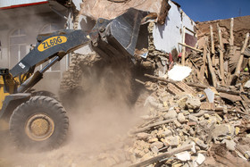 خسارات ناشی از زلزله در روستای شربیان آذربایجان شرقی 