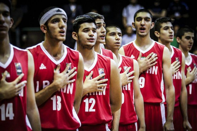 قهرمانی جوانان بسکتبال ایران در غرب آسیا