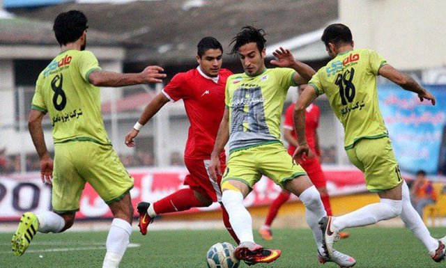 نفت مسجدسلیمان صدرنشین شد/ نکونام بازنده داربی شمالی‌ها