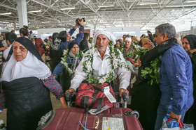 برگشت حجاج از سفر حج