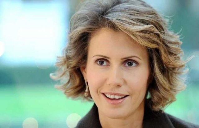 حمایت همسر و پسر بشار اسد از تیم ملی فوتبال سوریه + عکس