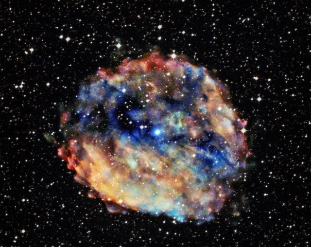 تصویر ناسا از ستاره نوترونی تنبل!/تصاویر