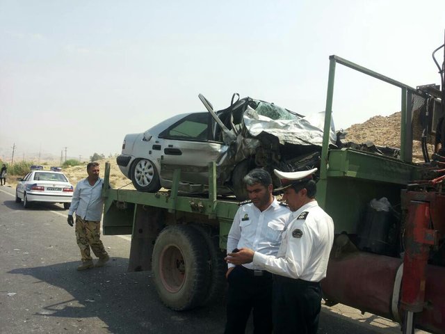 واژگونی خودرو افغانی کش