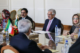 دیدار وزیر خارجه پاکستان با ظریف