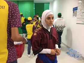 دو بانوی کشتی گیر ایران به مدال برنز بسنده کردند