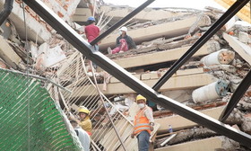 ادامه عملیات جست‌وجو در مناطق زلزله‌زده مکزیک