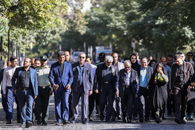 آیین حرکت عمومی در روز جهانی بدون خودرو با حضور شهردار تهران