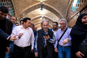 بازدید شهردار تهران از بازار تهران