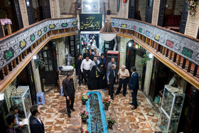 بازدید شهرداد تهران از قهوه خانه قدیمی در بازار تهران