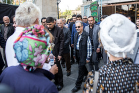 بازدید شهردار تهران از کاخ گلستان 