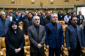 حضور علی اکبر صالحی رییس سازمان انرژی اتمی، علی‌اصغر مونسان رییس‌ سازمان میراث فرهنگی، صنایع دستی و گردشگری در مراسم روز جهانی گردشگری