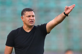 درگیری در دیدار سیاه جامگان - سایپا/ اخراج دایی و غلامپور