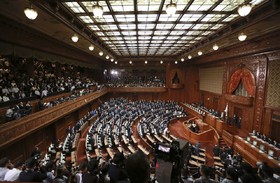 پارلمان ژاپن احتمالا ۴ اکتبر برای انتخاب نخست وزیر جدید نشست دارد