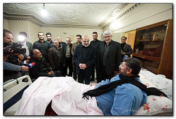 دیدار رئیس صداوسیما با جانبازان آسایشگاه امام‌خمینی(ره)