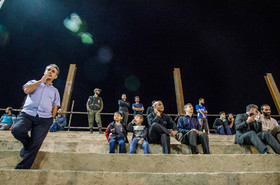 دیدار تیم‌های فوتبال ساحلی شهریار ساری و ملوان بندر گز