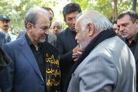 حضور شهردار تهران در عزاداری تاسوعای حسینی 