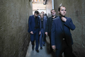 حضور شهردار تهران در عزاداری تاسوعای حسینی 