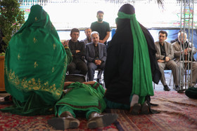 حضور شهردار تهران در عزاداری تاسوعای حسینی 