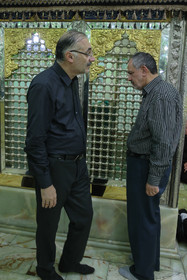 حضور شهردار تهران در عزاداری تاسوعای حسینی 