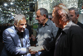 حضور شهردار تهران در عزاداری تاسوعای حسینی 