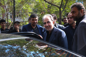 حضور شهردار تهران در عزاداری تاسوعای حسینی 