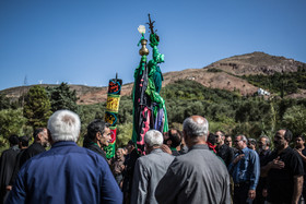 عزاداری تاسوعای حسینی در روستای هرزویل شهر منجیل استان گیلان