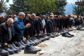 نماز ظهر عاشورا - روستای گنجه در استان گیلان