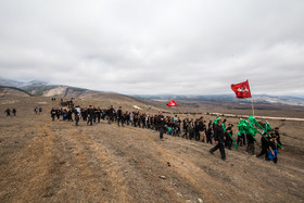 عزاداری ظهر عاشورا در روستای گنجه شهرستان رودبار