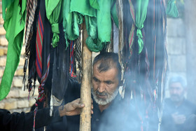 عزاداري عاشوراي حسيني در روستاي اروانه سرخه استان سمنان