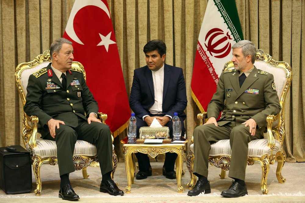 دیدار رئیس ستاد مشترک ارتش ترکیه با وزیر دفاع