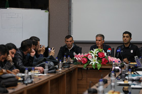 نشست خبری سرمربی تیم ملی فوتبال ایران کارلوس کی‌روش