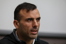 سید جلال حسینی کاپیتان تیم ملی ایران در نشست خبری