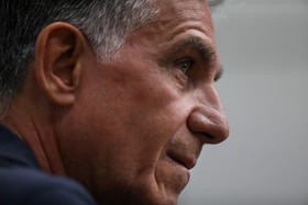 نشست خبری سرمربی تیم ملی فوتبال ایران کارلوس کی‌روش