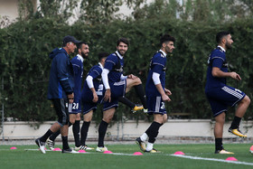 تمرین تیم ملی فوتبال