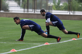 تمرین تیم ملی فوتبال