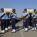 تشییع پیکرهای دوشهید گمنام در تهران