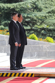 استقبال رسمی از نخست‌وزیر ارمنستان 