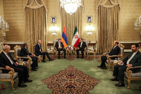 استقبال رسمی از نخست‌وزیر ارمنستان 