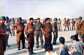 دفن غریبانه یک اسیر شهید در عراق