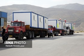 590 "کانکس" به همت خیرین به مددجویان زلزله‌زده واگذار شد