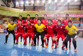 دیدار تیم های تیم ملی فوتسال ایران و افغانستان