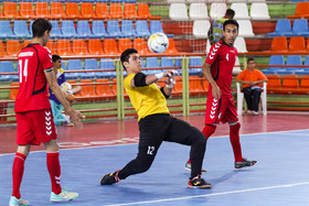 دیدار تیم های تیم ملی فوتسال ایران و افغانستان